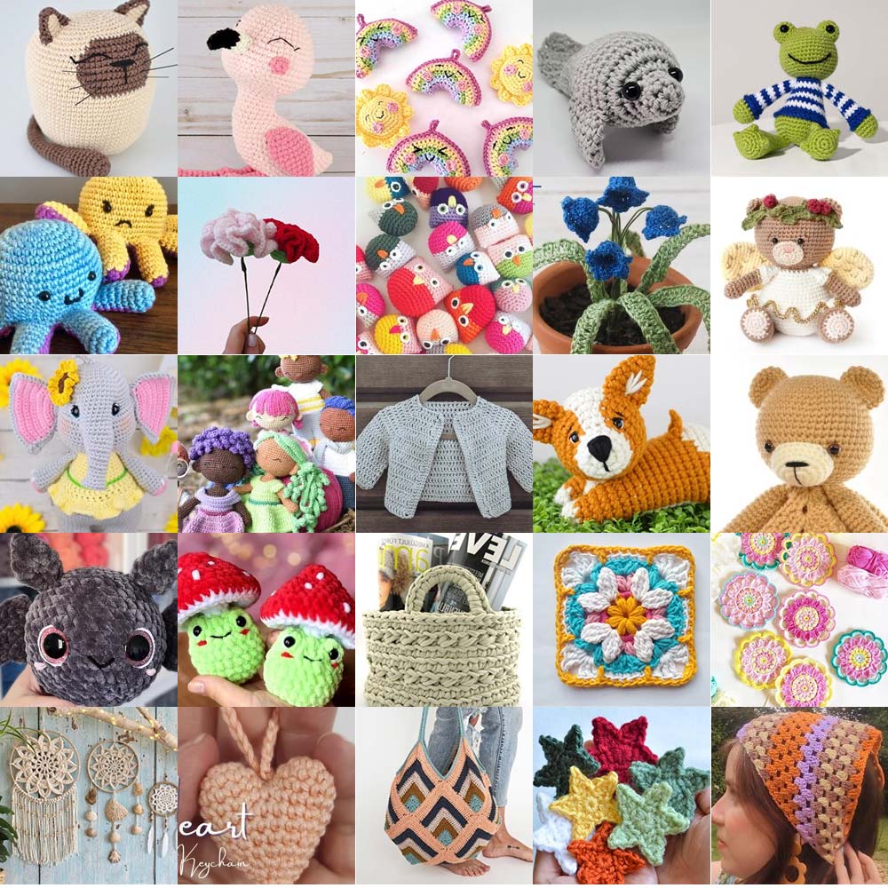 Ultimate Crochet Pattern Collection (100 PDF Files) – All Skill Levels ...