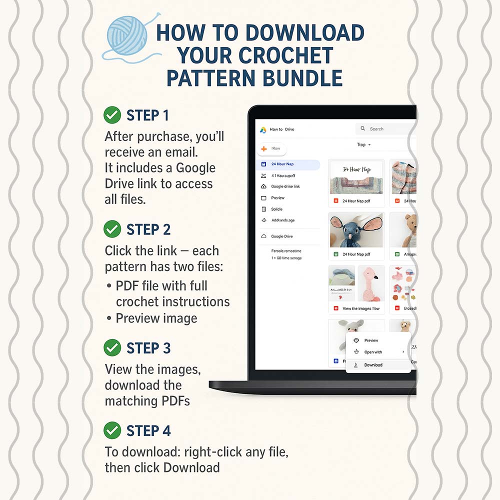 Ultimate Crochet Pattern Collection (100 PDF Files) – All Skill Levels ...