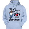This Queen Makes 50 Look Fabulous, 50th Birthday Unique Gifts For Woman, 50th Birthday Ideas Cotton Shirt