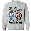 This Queen Makes 50 Look Fabulous, 50th Birthday Unique Gifts For Woman, 50th Birthday Ideas Cotton Shirt