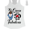 This Queen Makes 50 Look Fabulous, 50th Birthday Unique Gifts For Woman, 50th Birthday Ideas Cotton Shirt