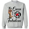 This Queen Makes 50 Look Fabulous Leopard T-Shirt, 50th Birthday Ideas Cotton Shirt