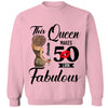 This Queen Makes 50 Look Fabulous Leopard T-Shirt, 50th Birthday Ideas Cotton Shirt