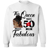 This Queen Makes 50 Look Fabulous, 50th Birthday Gift For Women, Birthday Party Shirts, Birthday Shirts for Women, 50th Birthday Shirt
