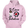 Personalized Photo This Queen Makes 50 Look Fabulous Shirt, Leopard Birthday Queen Shirt, Birthday Gift For Women Girls, Birthday Gift For Mom