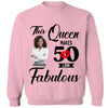 Personalized Photo This Queen Makes 50 Look Fabulous Shirt, Leopard Birthday Queen Shirt, Birthday Gift For Women Girls, Birthday Gift For Mom
