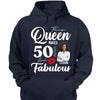This Queen Makes 50 Look Fabulous 50th Birthday Shirt,50th Birthday Shirt Fifty and Fabulous Shirt 50 Birthday Shirt 50 and Fabulous Birthday Shirts for Women Birthday Crew Shirts Custom Shirt