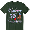 Personalized A Queen Was Born Happy Birthday To Me Women, Birthday T Shirts, Custom Name Custom Date Birthday Shirt, Birthday Gift Shirt