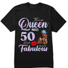 Personalized A Queen Was Born Happy Birthday To Me Women, Birthday T Shirts, Custom Name Custom Date Birthday Shirt, Birthday Gift Shirt