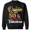 50th Birthday Shirt for Women, 50 and Fabulous Shirt, 50th Birthday Gift, Birthday Party Shirt, Birthday Girl Shirt, Birthday Queen Shirt
