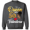 50th Birthday Shirt for Women, 50 and Fabulous Shirt, 50th Birthday Gift, Birthday Party Shirt, Birthday Girl Shirt, Birthday Queen Shirt