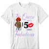 Personalized This Queen Makes 50 Look Fabulous Shirt, Leopard Birthday Queen Shirt, Birthday Gift For Women Girls, Birthday Gift For Mom