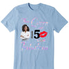 Custom Photo 50th Birthday Shirt For Women, 50 Years Old Birthday Shirt, Personalized Birthday Gift, Stepping Into 50th With God's Grace And Mercy
