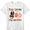 Personalized This Queen Makes 50 Look Fabulous Shirt, Leopard Birthday Queen Shirt, Birthday Gift For Women Girls