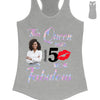 Custom Photo 50th Birthday Shirt For Women, 50 Years Old Birthday Shirt, Personalized Birthday Gift, Stepping Into 50th With God's Grace And Mercy