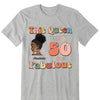 This Queen makes 50 look Fabulous 50th Birthday T-Shirt, 50 & Fabulous Birthday Shirt,Hello 50 Shirt,50th Birthday Shirt,Birthday Queen Shirt