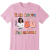 This Queen makes 50 look Fabulous 50th Birthday T-Shirt, 50 & Fabulous Birthday Shirt,Hello 50 Shirt,50th Birthday Shirt,Birthday Queen Shirt
