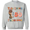 This Queen makes 50 look Fabulous 50th Birthday T-Shirt, 50 & Fabulous Birthday Shirt,Hello 50 Shirt,50th Birthday Shirt,Birthday Queen Shirt