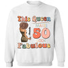 This Queen makes 50 look Fabulous 50th Birthday T-Shirt, 50 & Fabulous Birthday Shirt,Hello 50 Shirt,50th Birthday Shirt,Birthday Queen Shirt