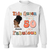 This Queen makes 50 look Fabulous 50th Birthday T-Shirt, 50 & Fabulous Birthday Shirt,Hello 50 Shirt,50th Birthday Shirt,Birthday Queen Shirt