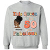 This Queen makes 50 look Fabulous 50th Birthday T-Shirt, 50 & Fabulous Birthday Shirt,Hello 50 Shirt,50th Birthday Shirt,Birthday Queen Shirt