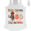 This Queen makes 50 look Fabulous 50th Birthday T-Shirt, 50 & Fabulous Birthday Shirt,Hello 50 Shirt,50th Birthday Shirt,Birthday Queen Shirt
