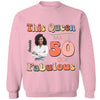 This Queen makes 50 look Fabulous 50th Birthday T-Shirt, 50 & Fabulous Birthday Shirt,Hello 50 Shirt,50th Birthday Shirt,Birthday Queen Shirt