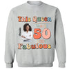 This Queen makes 50 look Fabulous 50th Birthday T-Shirt, 50 & Fabulous Birthday Shirt,Hello 50 Shirt,50th Birthday Shirt,Birthday Queen Shirt