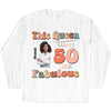 This Queen makes 50 look Fabulous 50th Birthday T-Shirt, 50 & Fabulous Birthday Shirt,Hello 50 Shirt,50th Birthday Shirt,Birthday Queen Shirt