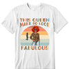 Personalized Vintage This Queen makes 50 look Fabulous 50th Birthday Lepard T-Shirt