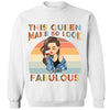 Personalized Vintage This Queen makes 50 look Fabulous 50th Birthday Lepard T-Shirt