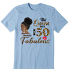 This Queen makes 50 look Fabulous 50th Birthday T-Shirt, Personalized A Queen Was Born Birthday Women, Birthday T Shirts, Custom Name Custom Date Birthday Shirt
