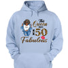 This Queen makes 50 look Fabulous 50th Birthday T-Shirt, Personalized A Queen Was Born Birthday Women, Birthday T Shirts, Custom Name Custom Date Birthday Shirt