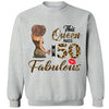 This Queen makes 50 look Fabulous 50th Birthday T-Shirt, Personalized A Queen Was Born Birthday Women, Birthday T Shirts, Custom Name Custom Date Birthday Shirt