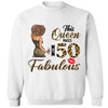 This Queen makes 50 look Fabulous 50th Birthday T-Shirt, Personalized A Queen Was Born Birthday Women, Birthday T Shirts, Custom Name Custom Date Birthday Shirt