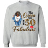 This Queen makes 50 look Fabulous 50th Birthday T-Shirt, Personalized A Queen Was Born Birthday Women, Birthday T Shirts, Custom Name Custom Date Birthday Shirt