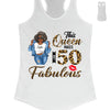 This Queen makes 50 look Fabulous 50th Birthday T-Shirt, Personalized A Queen Was Born Birthday Women, Birthday T Shirts, Custom Name Custom Date Birthday Shirt