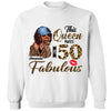 This Queen makes 50 look Fabulous 50th Birthday T-Shirt, Personalized A Queen Was Born Birthday Women, Birthday T Shirts, Custom Name Custom Date Birthday Shirt