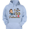This Queen makes 50 look Fabulous 50th Birthday T-Shirt, Personalized A Queen Was Born Birthday Women, Birthday T Shirts, Custom Name Custom Date Birthday Shirt
