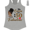 This Queen makes 50 look Fabulous 50th Birthday T-Shirt, Personalized A Queen Was Born Birthday Women, Birthday T Shirts, Custom Name Custom Date Birthday Shirt