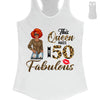 This Queen makes 50 look Fabulous 50th Birthday T-Shirt, Personalized A Queen Was Born Birthday Women, Birthday T Shirts, Custom Name Custom Date Birthday Shirt
