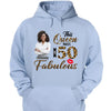 This Queen makes 50 look Fabulous 50th Birthday T-Shirt, Personalized A Queen Was Born Birthday Women, Birthday T Shirts, Custom Name Custom Date Birthday Shirt