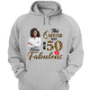 This Queen makes 50 look Fabulous 50th Birthday T-Shirt, Personalized A Queen Was Born Birthday Women, Birthday T Shirts, Custom Name Custom Date Birthday Shirt