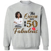 This Queen makes 50 look Fabulous 50th Birthday T-Shirt, Personalized A Queen Was Born Birthday Women, Birthday T Shirts, Custom Name Custom Date Birthday Shirt