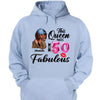 This Queen makes 50 look Fabulous 50th Birthday T-Shirt, Personalized A Queen Was Born Birthday Women, Birthday T Shirts, Custom Name Custom Date Birthday Shirt