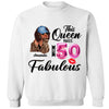 This Queen makes 50 look Fabulous 50th Birthday T-Shirt, Personalized A Queen Was Born Birthday Women, Birthday T Shirts, Custom Name Custom Date Birthday Shirt