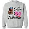 This Queen makes 50 look Fabulous 50th Birthday T-Shirt, Personalized A Queen Was Born Birthday Women, Birthday T Shirts, Custom Name Custom Date Birthday Shirt