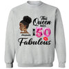 This Queen makes 50 look Fabulous 50th Birthday T-Shirt, Personalized A Queen Was Born Birthday Women, Birthday T Shirts, Custom Name Custom Date Birthday Shirt