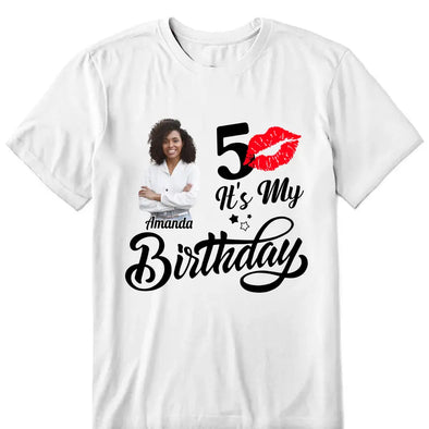 CUSTOM 50th Birthday Tee Shirts, 50th Birthday Shirts, Matching Birthday Shirts, 50th Bday, Custom Birthday Photo Shirts