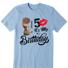 This Queen makes 50 look Fabulous 50th Birthday T-Shirt, Birthday Photo Shirt, Funny Birthday Matching Shirt